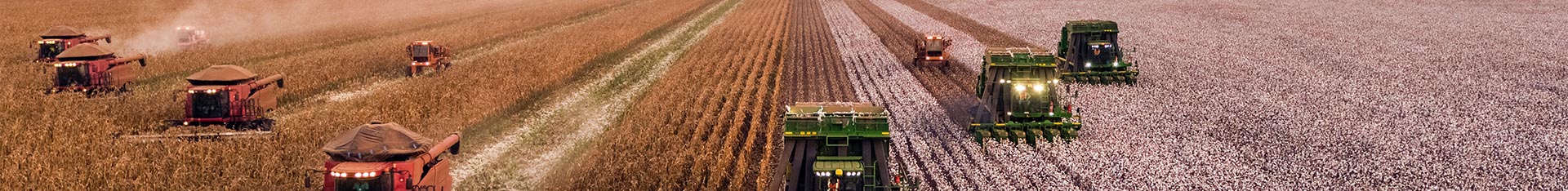 tractor in the field